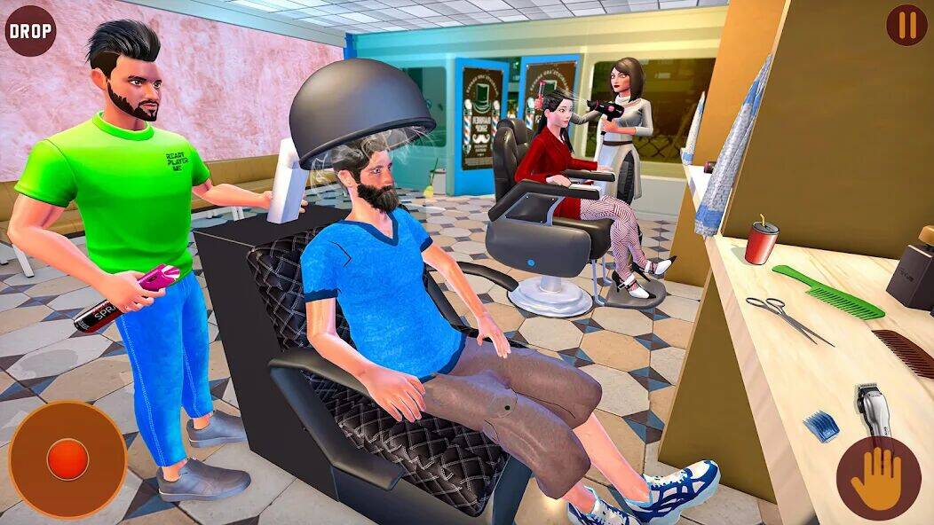 Скачать взломанную Barber Shop 3D: Fade Master [Бесплатные покупки] MOD apk на Андроид