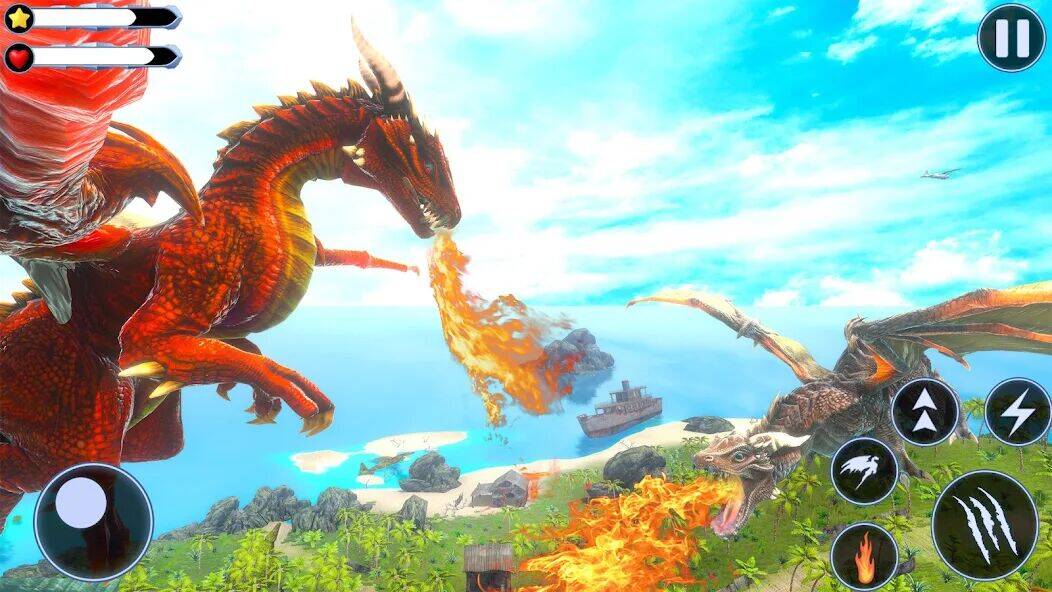 Скачать взломанную Legend Dragon Family Simulator [Много монет] MOD apk на Андроид