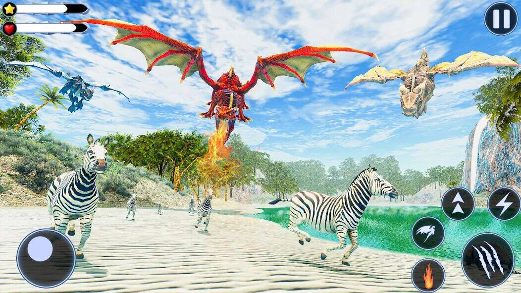 Скачать взломанную Legend Dragon Family Simulator [Много монет] MOD apk на Андроид