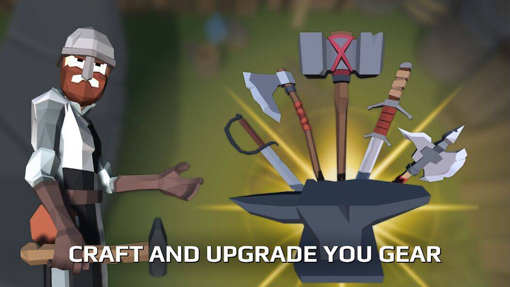Скачать взломанную Slash Polygon Online PVP Arena [Много денег] MOD apk на Андроид
