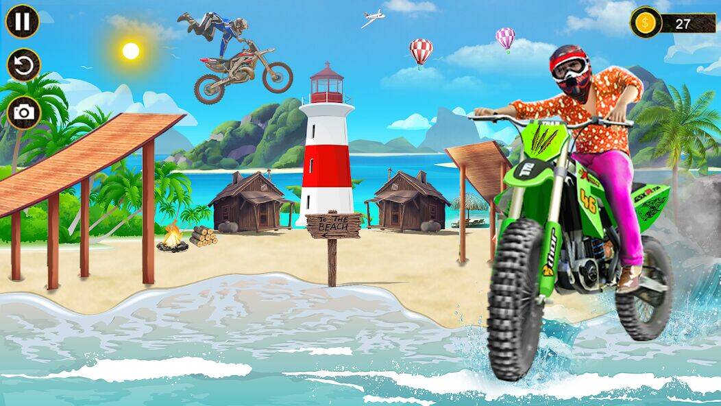 Скачать взломанную Dirt Bike Racing 3D:Bike Games [Бесплатные покупки] MOD apk на Андроид