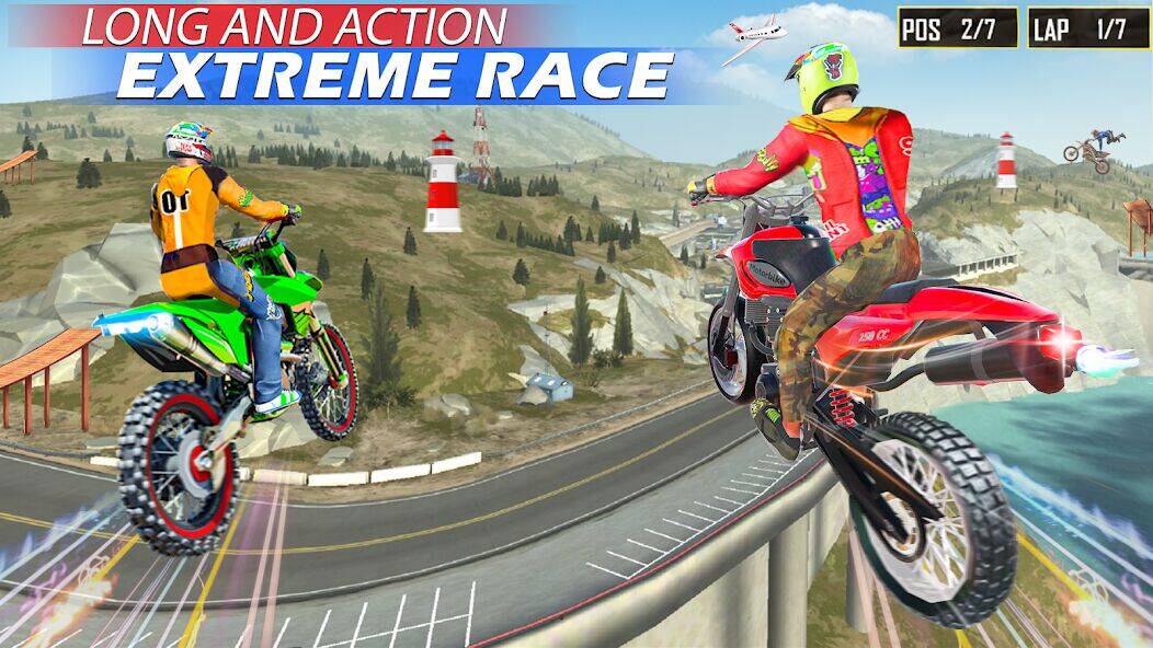Скачать взломанную Dirt Bike Racing 3D:Bike Games [Бесплатные покупки] MOD apk на Андроид