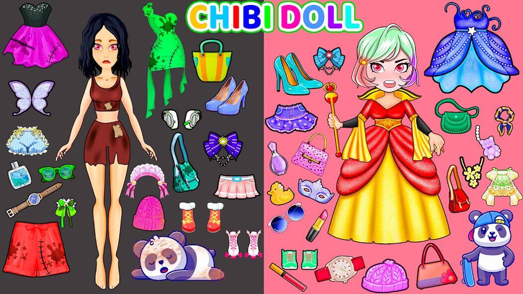 Скачать взломанную Diy Paper Princess Cute Dolls [Мод меню] MOD apk на Андроид