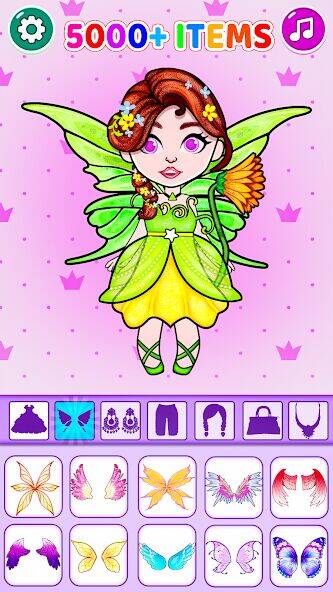 Скачать взломанную Diy Paper Princess Cute Dolls [Мод меню] MOD apk на Андроид