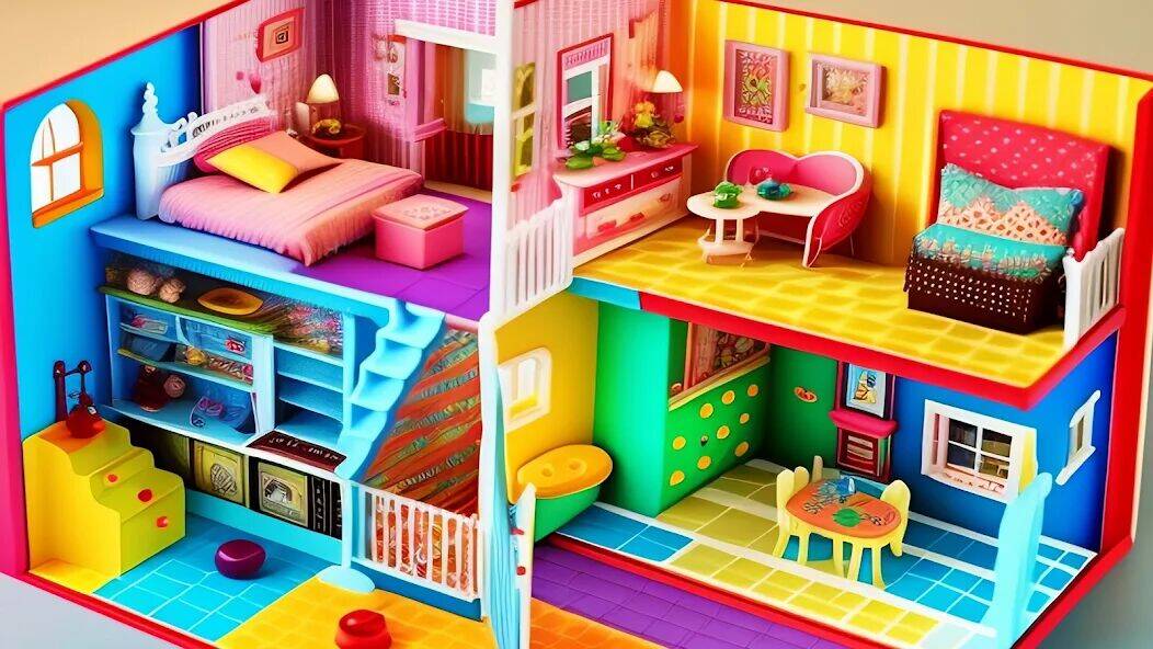 Скачать взломанную Doll House Design Doll Games [Мод меню] MOD apk на Андроид