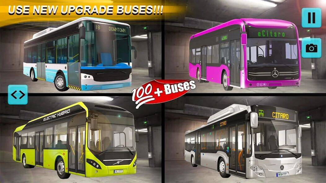 Скачать взломанную симулятор автобуса 2023 [Бесплатные покупки] MOD apk на Андроид