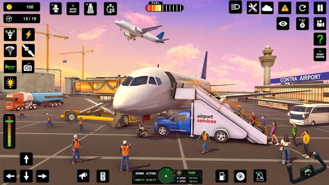 Скачать взломанную City Pilot Cargo Plane Games [Много монет] MOD apk на Андроид