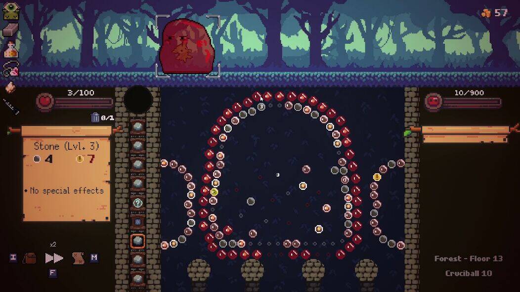 Скачать взломанную Peglin - A Pachinko Roguelike [Много денег] MOD apk на Андроид