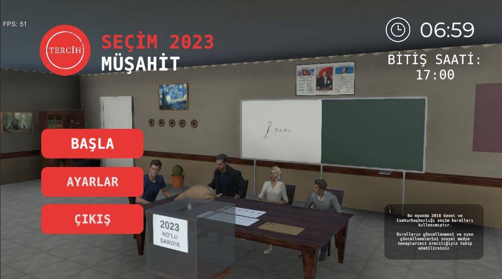Скачать взломанную Seçim 2023 Müşahit oyunu [Мод меню] MOD apk на Андроид
