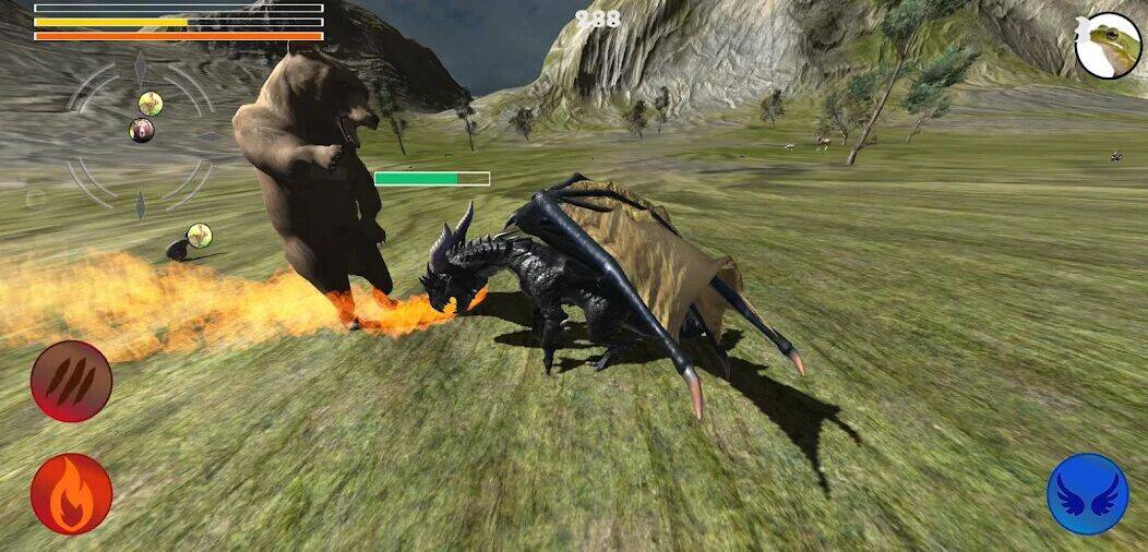 Скачать взломанную Fire dragon journey [Бесплатные покупки] MOD apk на Андроид