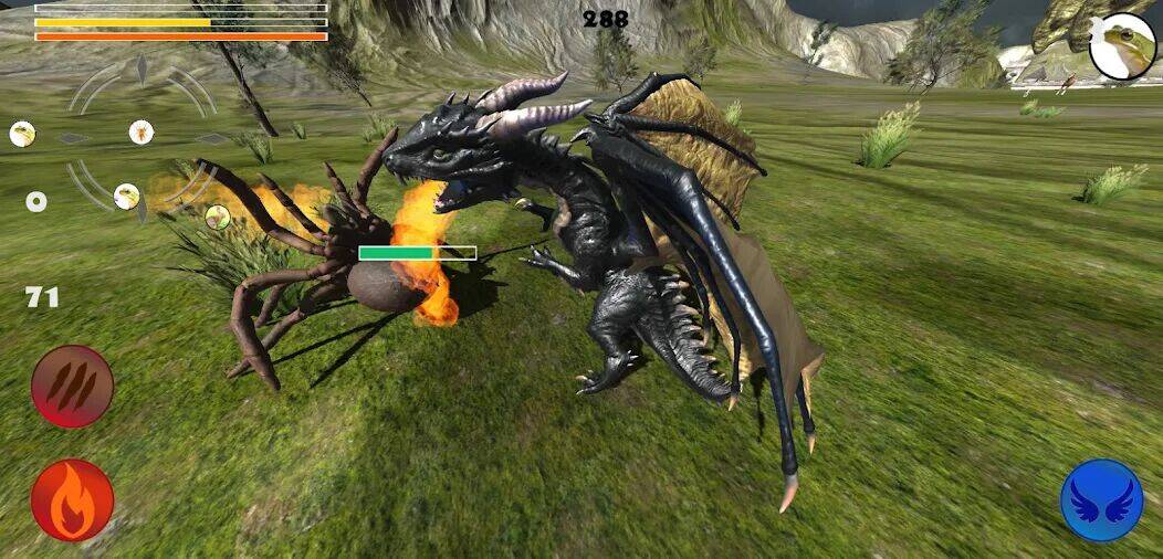 Скачать взломанную Fire dragon journey [Бесплатные покупки] MOD apk на Андроид