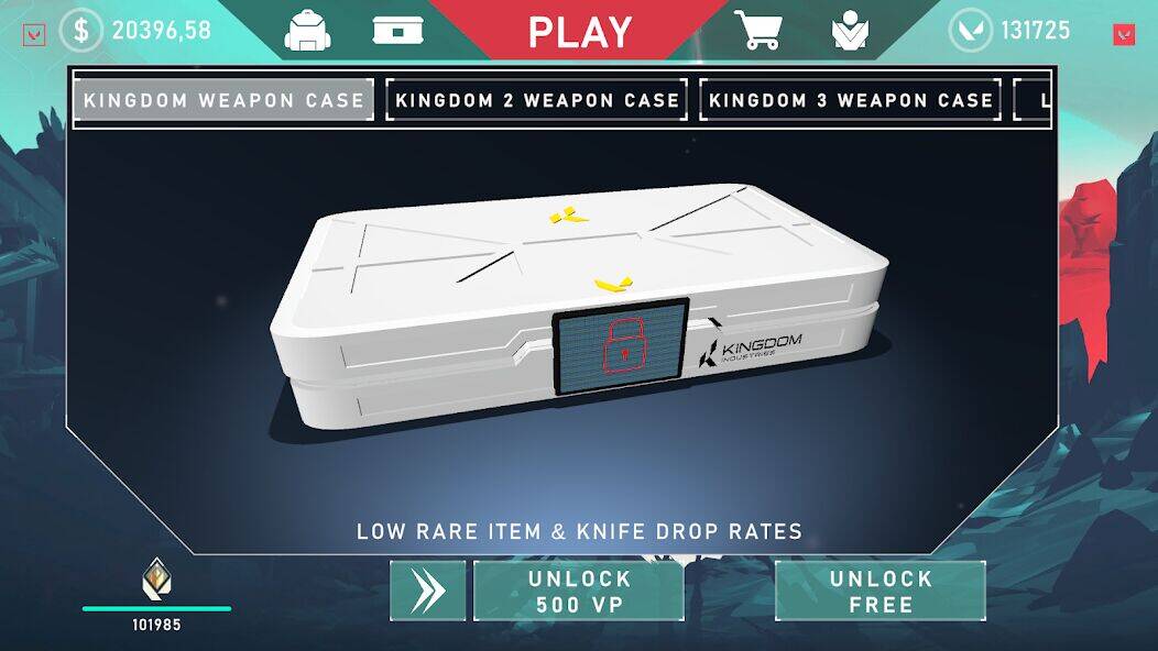 Скачать взломанную Valorant Case Opener [Бесплатные покупки] MOD apk на Андроид