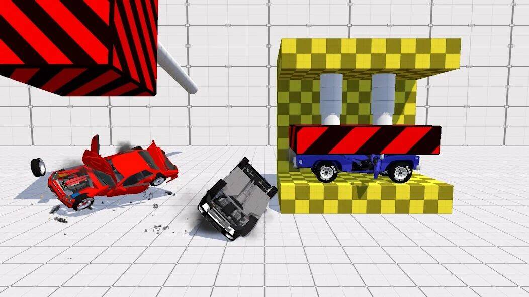 Скачать взломанную Car Destruction Simulator 3D [Много денег] MOD apk на Андроид