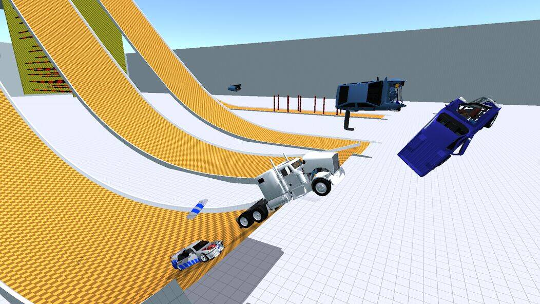 Скачать взломанную Car Destruction Simulator 3D [Много денег] MOD apk на Андроид