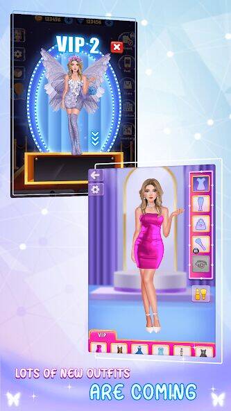 Скачать взломанную Fashion Stylist: Dress Up Game [Бесплатные покупки] MOD apk на Андроид