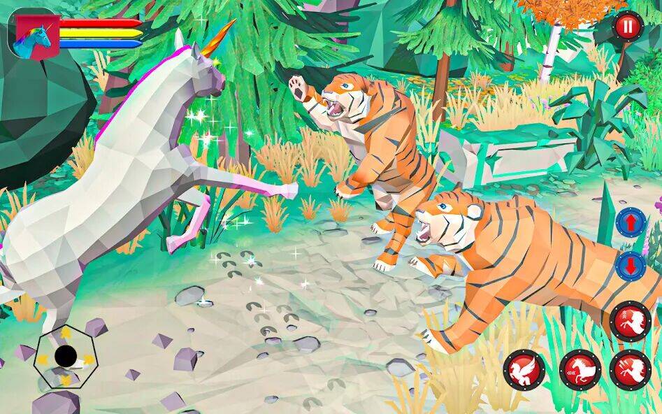 Скачать взломанную летающий единорог Пегас Лошадь [Много денег] MOD apk на Андроид