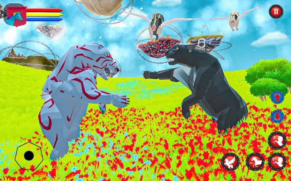 Скачать взломанную летающий единорог Пегас Лошадь [Много денег] MOD apk на Андроид