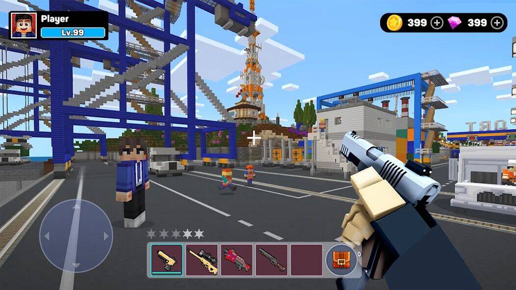 Скачать взломанную Gang Craft Mafia [Много монет] MOD apk на Андроид