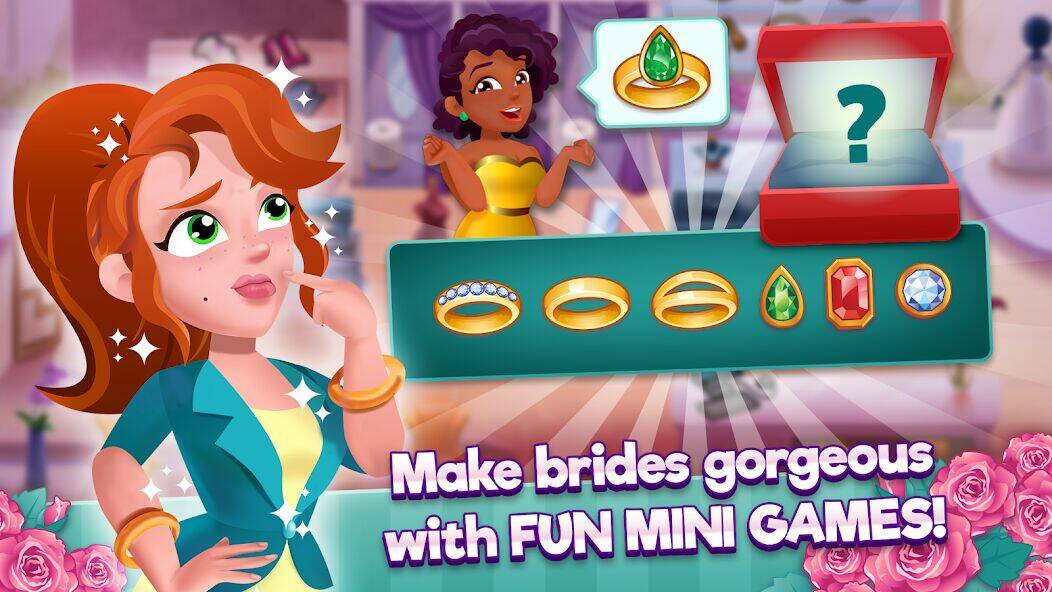 Скачать взломанную Ellie's Wedding: Dress Shop [Мод меню] MOD apk на Андроид