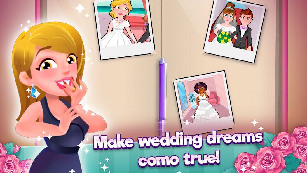 Скачать взломанную Ellie's Wedding: Dress Shop [Мод меню] MOD apk на Андроид