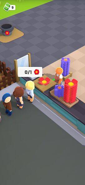 Скачать взломанную Flower factory tycoon [Много денег] MOD apk на Андроид
