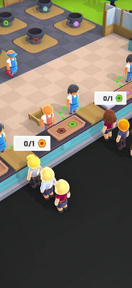 Скачать взломанную Flower factory tycoon [Много денег] MOD apk на Андроид