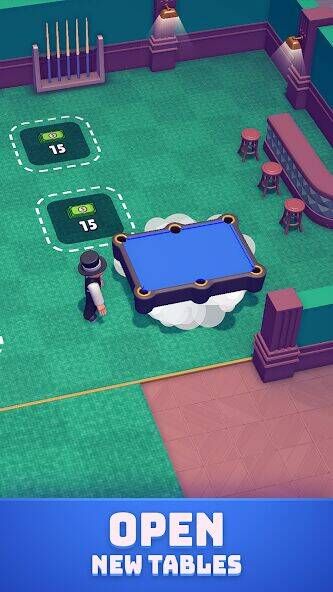 Скачать взломанную Pool Club Manager [Бесплатные покупки] MOD apk на Андроид