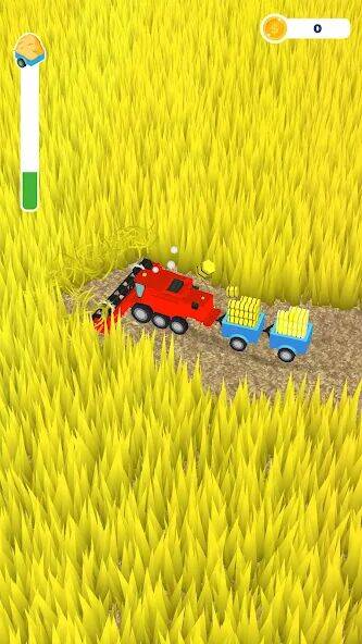 Скачать взломанную Mow it: Комбайн и Ферма [Много денег] MOD apk на Андроид