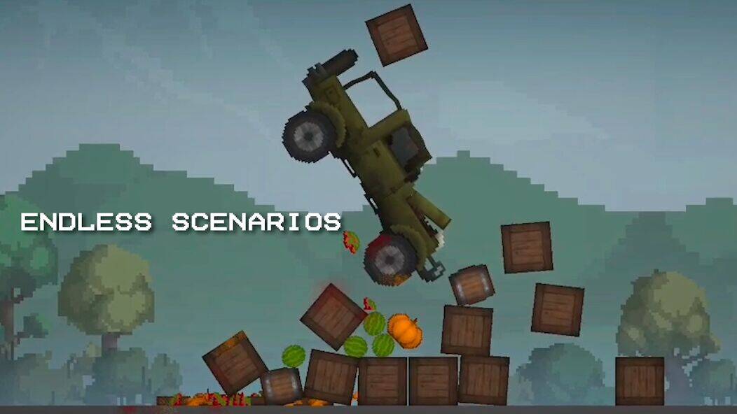 Скачать взломанную Melon Sandbox [Мод меню] MOD apk на Андроид