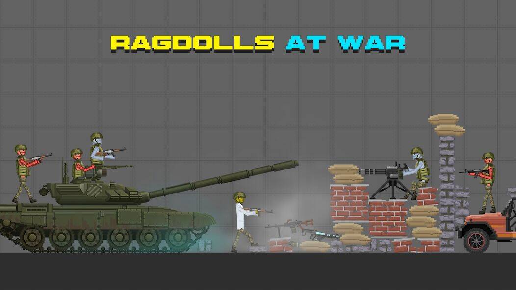Скачать взломанную Ragdoll Playground [Много денег] MOD apk на Андроид