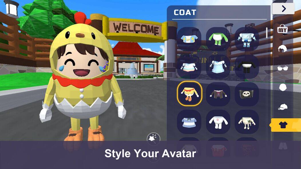 Скачать взломанную Uni - Craft your world [Много денег] MOD apk на Андроид