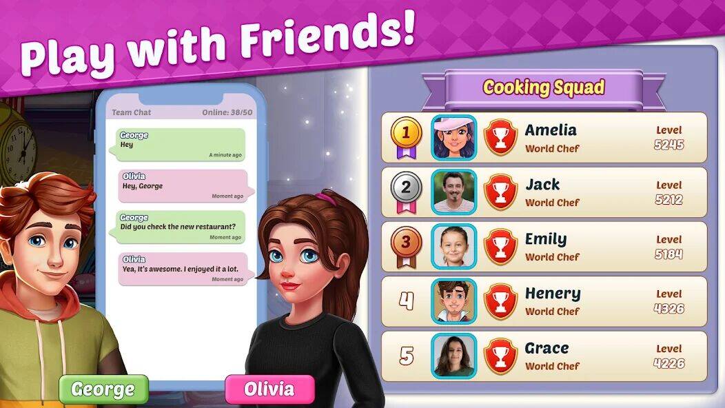 Скачать взломанную My Cafe Shop : Cooking Games [Бесплатные покупки] MOD apk на Андроид