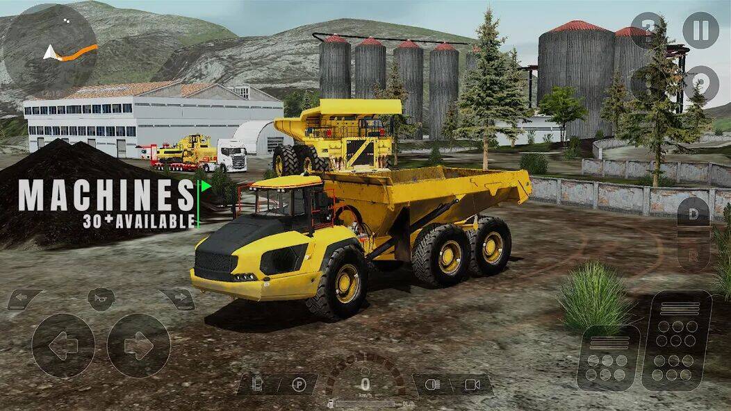 Скачать взломанную Тяжелые машины и строительство [Много монет] MOD apk на Андроид