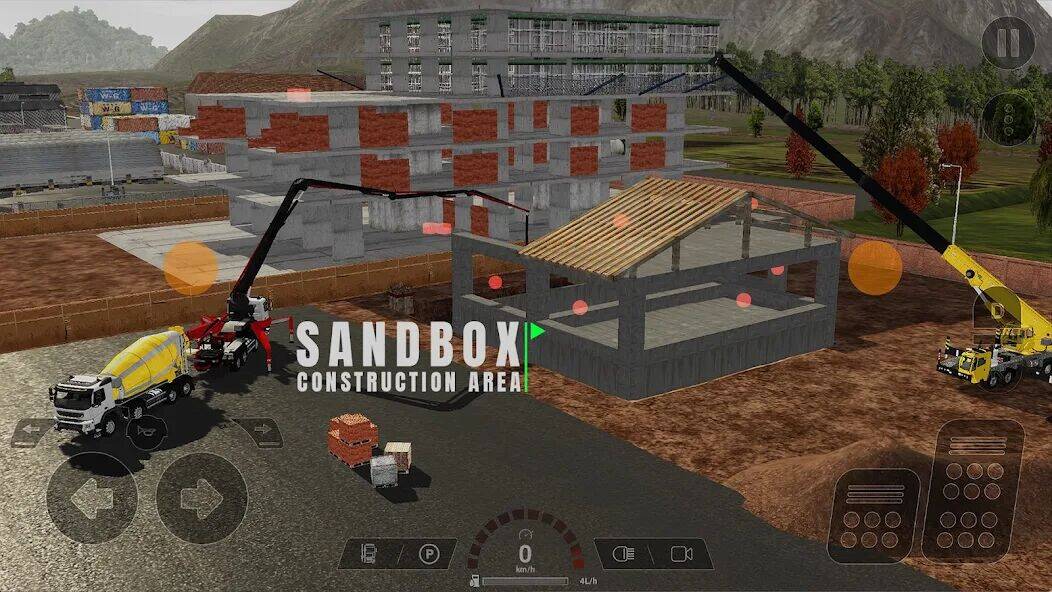 Скачать взломанную Тяжелые машины и строительство [Много монет] MOD apk на Андроид