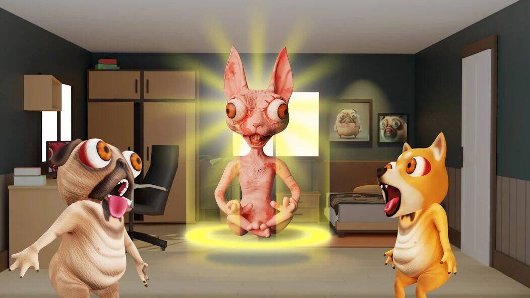 Скачать взломанную Talking Doge [Много денег] MOD apk на Андроид