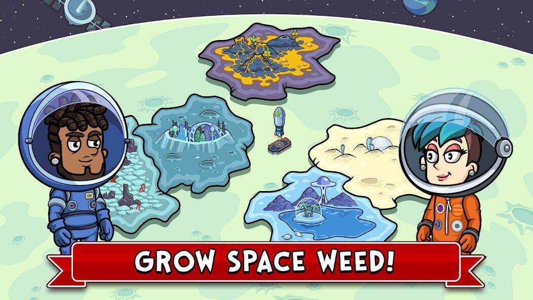 Скачать взломанную Weed Inc: Idle Tycoon [Бесплатные покупки] MOD apk на Андроид