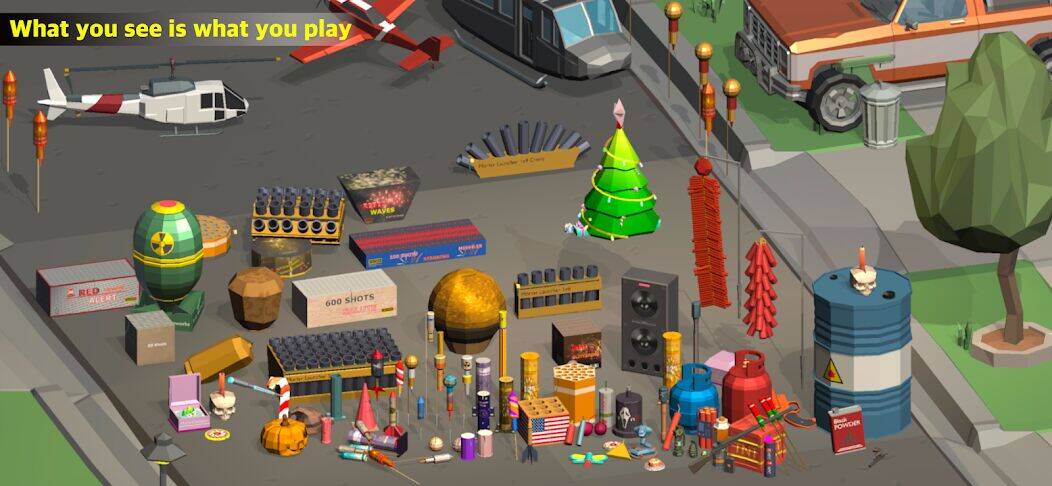 Скачать взломанную Fireworks Play [Мод меню] MOD apk на Андроид