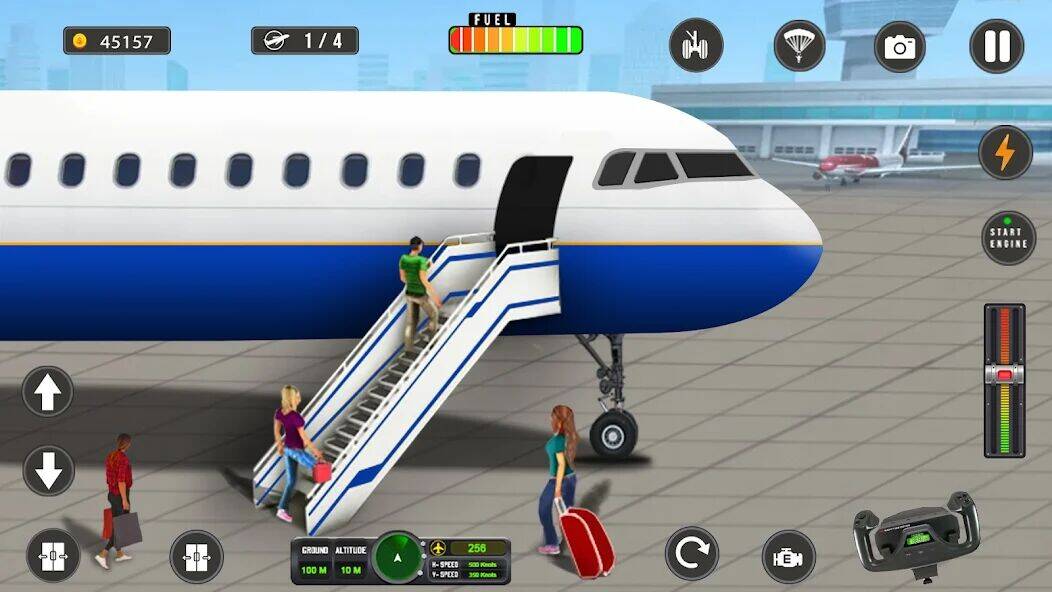 Скачать взломанную Flight Simulator - Plane Games [Мод меню] MOD apk на Андроид