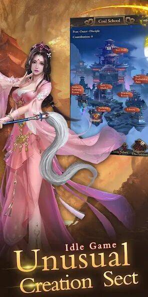 Скачать взломанную Journey to Immortality [Много монет] MOD apk на Андроид