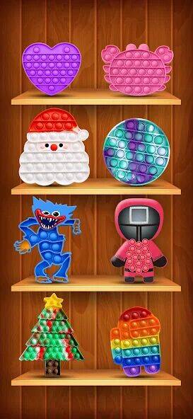 Скачать взломанную Pop it Fidget: Antistress Game [Мод меню] MOD apk на Андроид