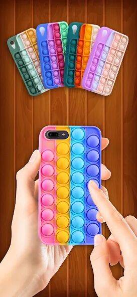 Скачать взломанную Pop it Fidget: Antistress Game [Мод меню] MOD apk на Андроид