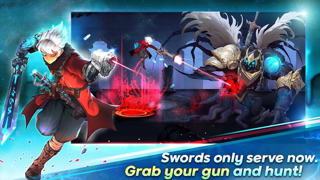 Скачать взломанную Devil Hunter Idle [Бесплатные покупки] MOD apk на Андроид