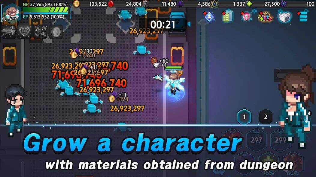 Скачать взломанную Psychic Idle [Много монет] MOD apk на Андроид