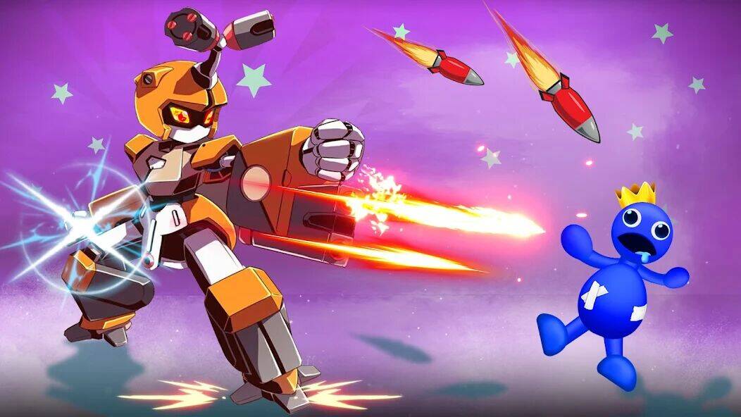 Скачать взломанную Kick The Rainbow Friends [Много денег] MOD apk на Андроид