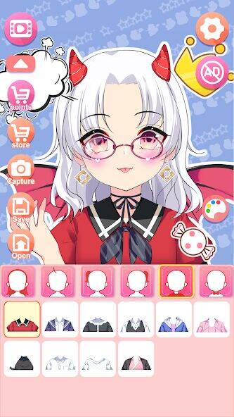 Скачать взломанную Viya Avatar Maker:emoji [Много денег] MOD apk на Андроид