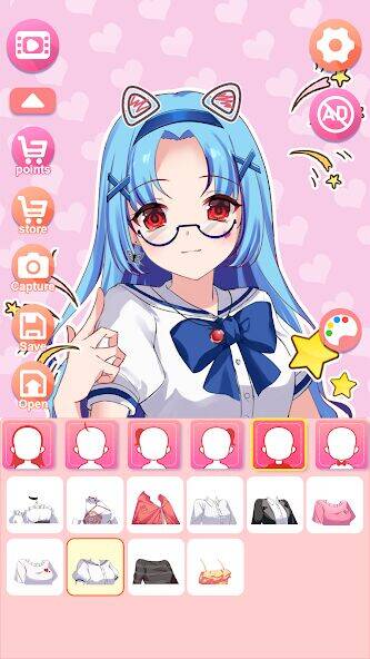 Скачать взломанную Viya Avatar Maker:emoji [Много денег] MOD apk на Андроид