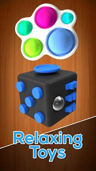 Скачать взломанную Pop It 3D: Fidget Antistress [Много денег] MOD apk на Андроид