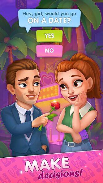 Скачать взломанную Beauty Tycoon: Hollywood Story [Много денег] MOD apk на Андроид