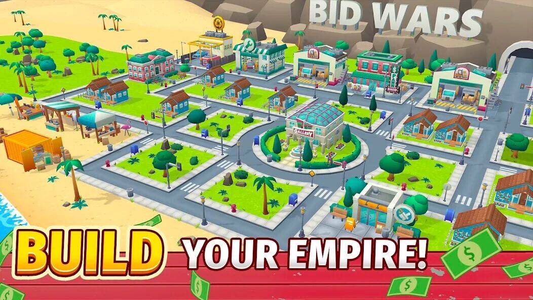 Скачать взломанную Bid Wars 3 - Auction Tycoon [Много монет] MOD apk на Андроид