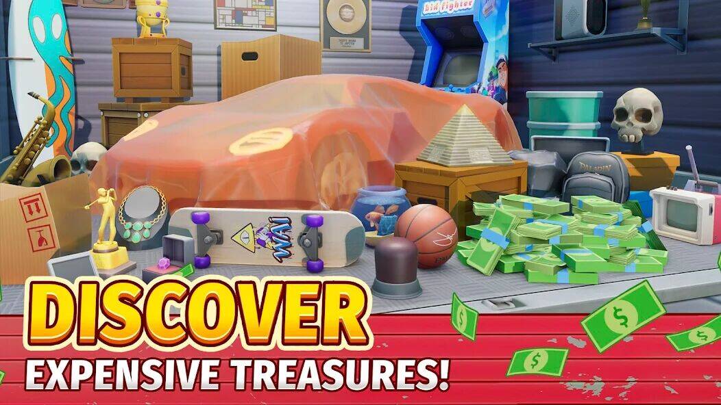 Скачать взломанную Bid Wars 3 - Auction Tycoon [Много монет] MOD apk на Андроид